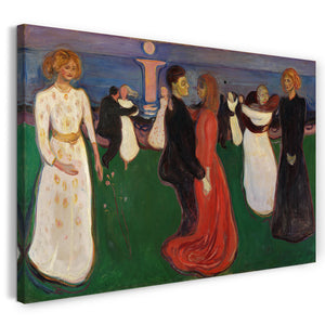 Leinwandbild Edward Munch - Tanz des Lebens (18991900)