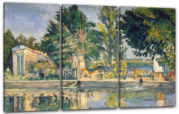 Leinwandbild Paul Cézanne - Jas de Bouffan (1876)