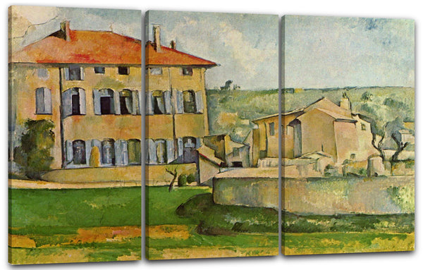 Leinwandbild Paul Cézanne - Jas de Bouffan (18851887)