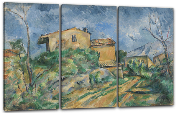 Leinwandbild Paul Cézanne - Das Haus Maria am Weg zum Château Noir (1895)