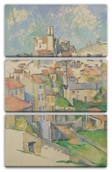 Leinwandbild Paul Cézanne - Gardanne (1885-1886)