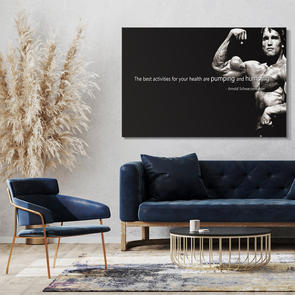Leinwandbild Arnold Schwarzenegger