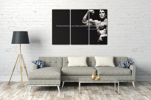 Leinwandbild Arnold Schwarzenegger