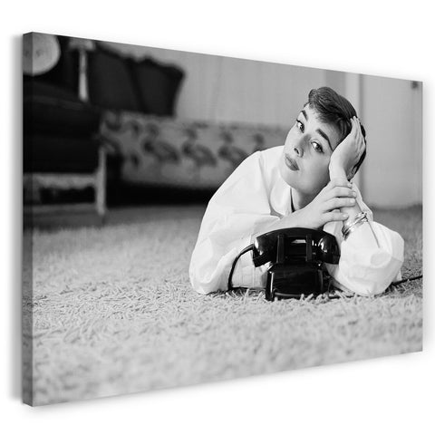 Leinwandbild Audrey Hepburn
