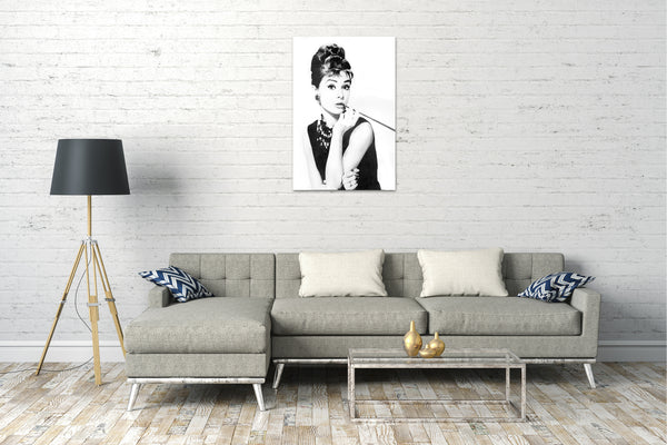 Leinwandbild Audrey Hepburn