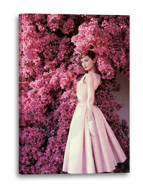 Leinwandbild Audrey Hepburn