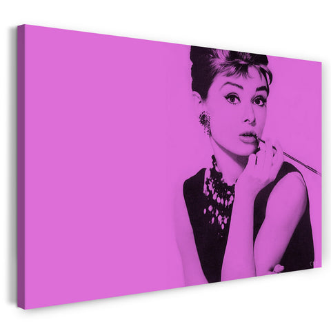 Leinwandbild Audrey Hepburn