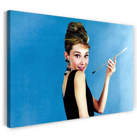 Leinwandbild Audrey Hepburn