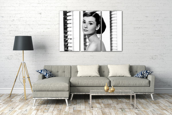 Leinwandbild Audrey Hepburn