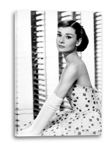 Leinwandbild Audrey Hepburn