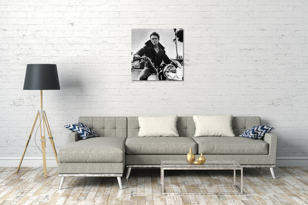 Top-Angebot Kunstdruck James Dean Leinwand auf Keilrahmen gespannt