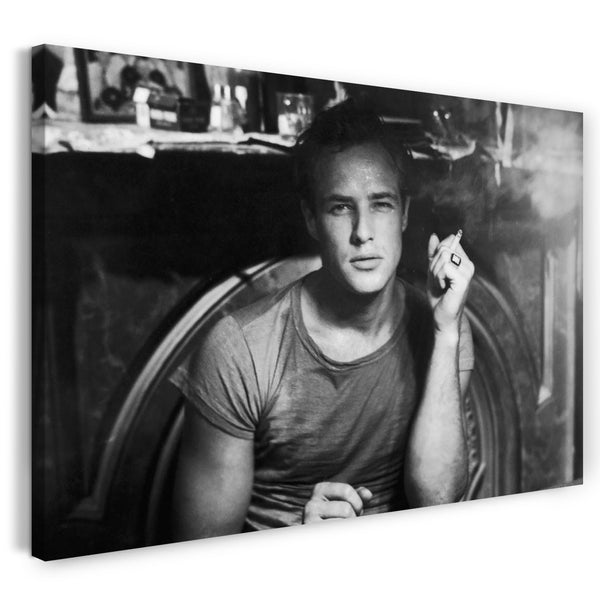 Leinwandbild Marlon Brando Portrait movie-star Schauspieler Hollywood