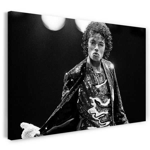 Leinwandbild Michael Jackson on stage Legende King of Pop Musik-Star