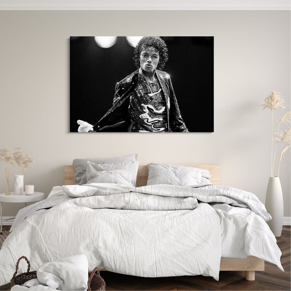 Leinwandbild Michael Jackson on stage Legende King of Pop Musik-Star