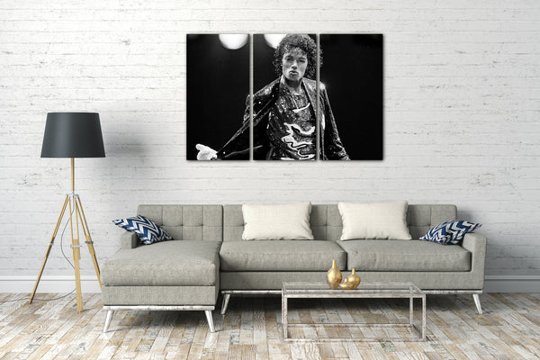 Leinwandbild Michael Jackson on stage Legende King of Pop Musik-Star