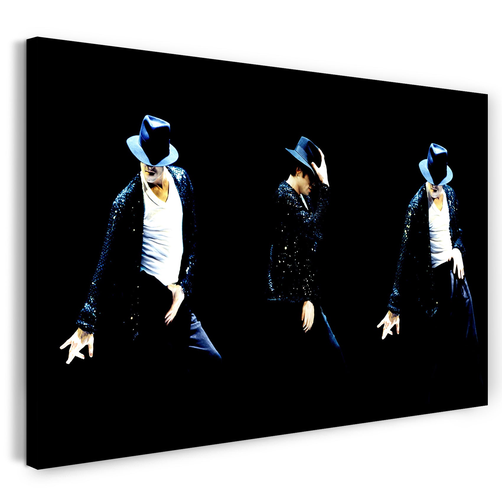 Leinwandbild Michael Jackson dancing Tanz legendär Pop-Star Mega-Star