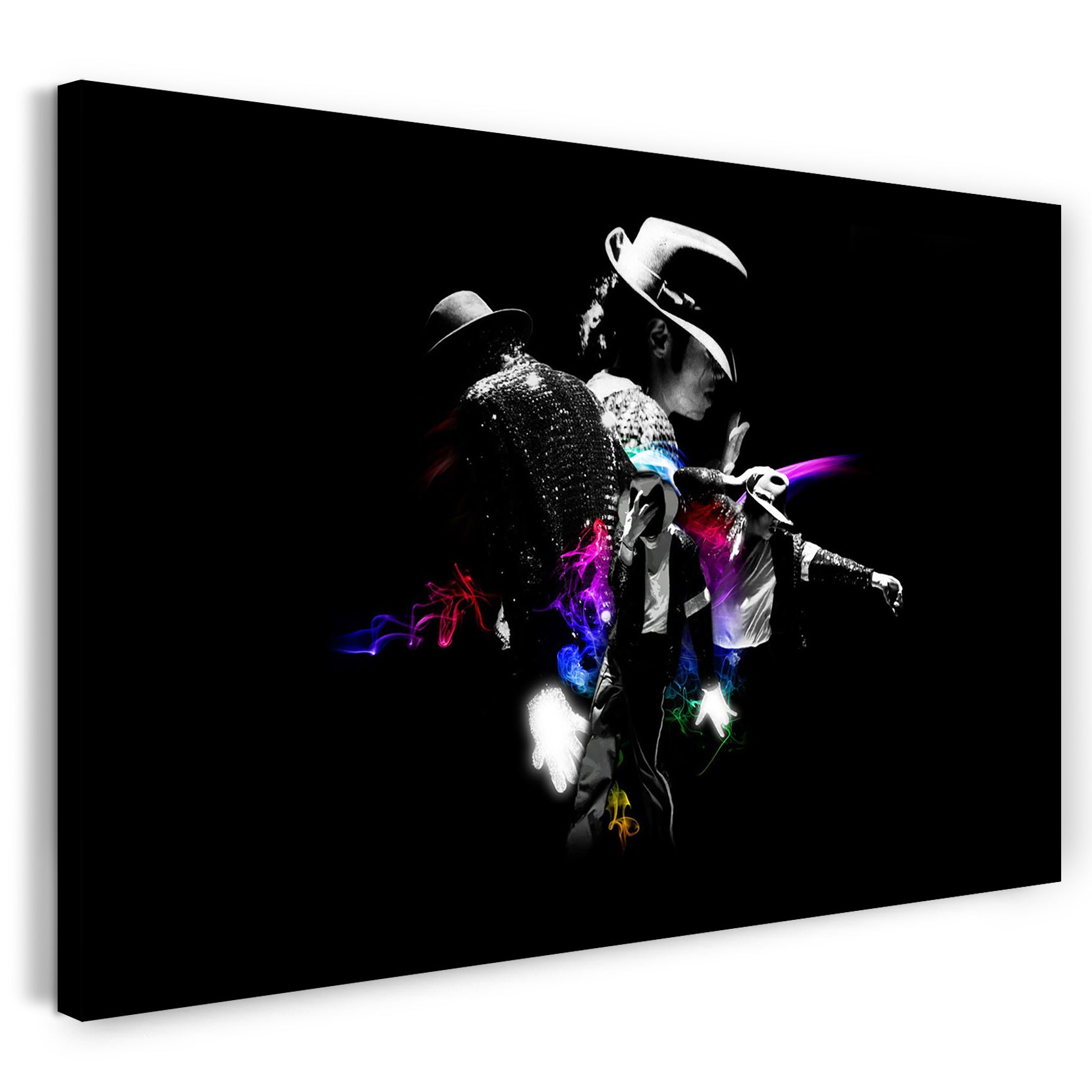 Leinwandbild Michael Jackson Pop-Legende Kult-Grafik Musik-Star King