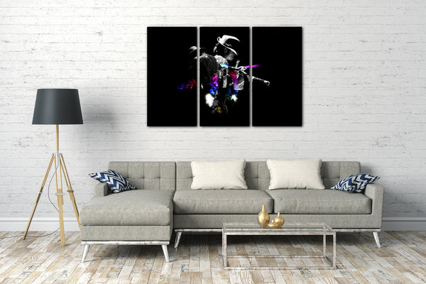Leinwandbild Michael Jackson Pop-Legende Kult-Grafik Musik-Star King