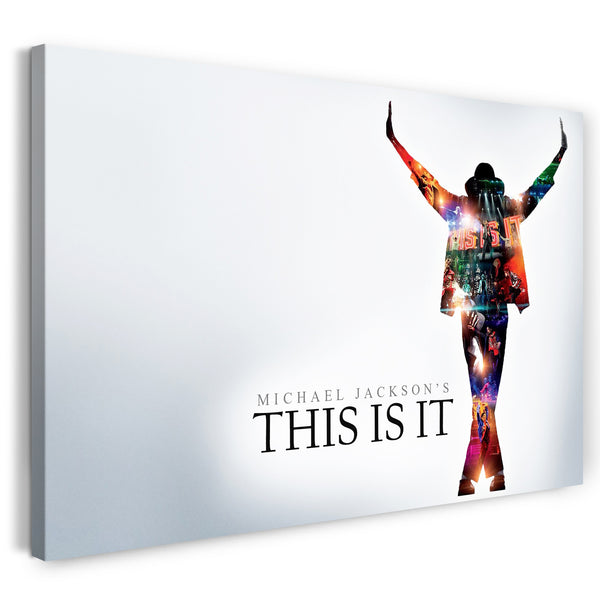 Leinwandbild Michael Jackson This is it Tanz-Star King of Pop Legende