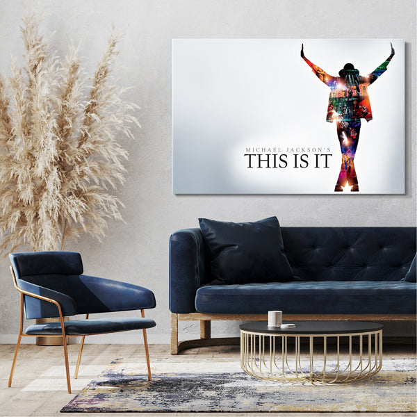 Leinwandbild Michael Jackson This is it Tanz-Star King of Pop Legende
