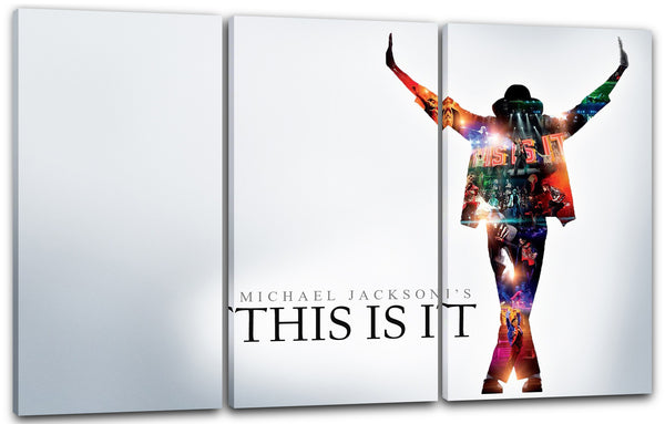 Leinwandbild Michael Jackson This is it Tanz-Star King of Pop Legende