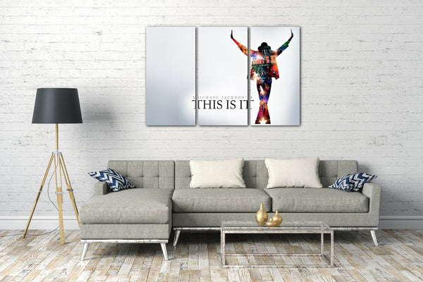 Leinwandbild Michael Jackson This is it Tanz-Star King of Pop Legende
