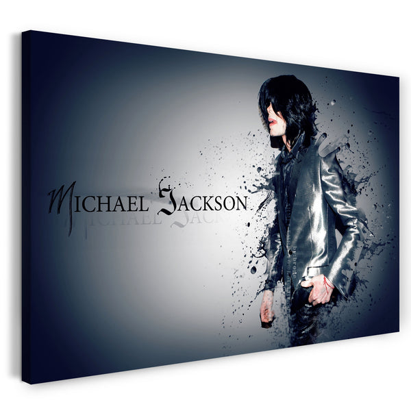 Leinwandbild Michael Jackson King of Pop Grafik Legende Mega-Star
