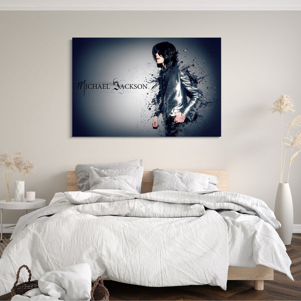 Leinwandbild Michael Jackson King of Pop Grafik Legende Mega-Star