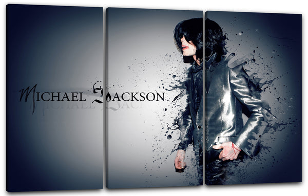 Leinwandbild Michael Jackson King of Pop Grafik Legende Mega-Star