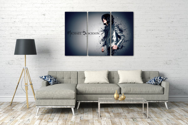 Leinwandbild Michael Jackson King of Pop Grafik Legende Mega-Star