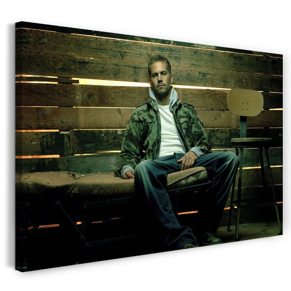 Leinwandbild Paul Walker