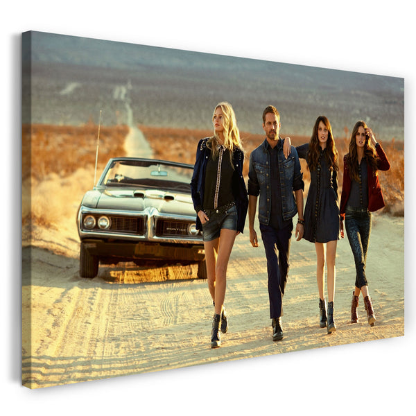 Leinwandbild Paul Walker