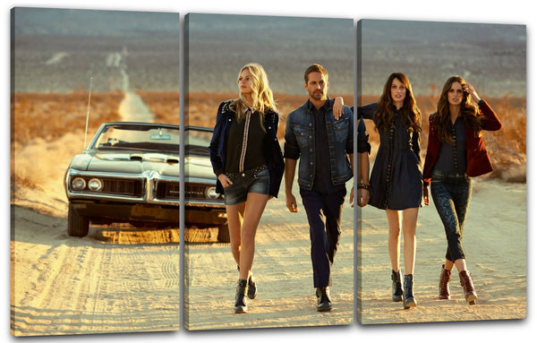Leinwandbild Paul Walker