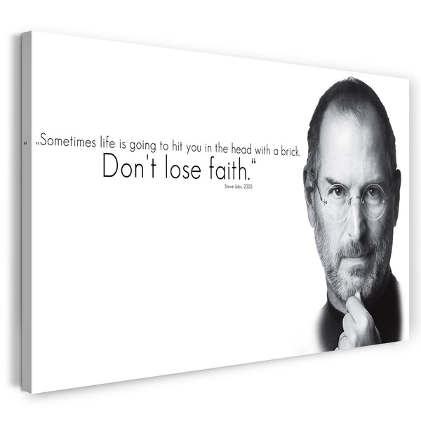 Leinwandbild Steve Jobs