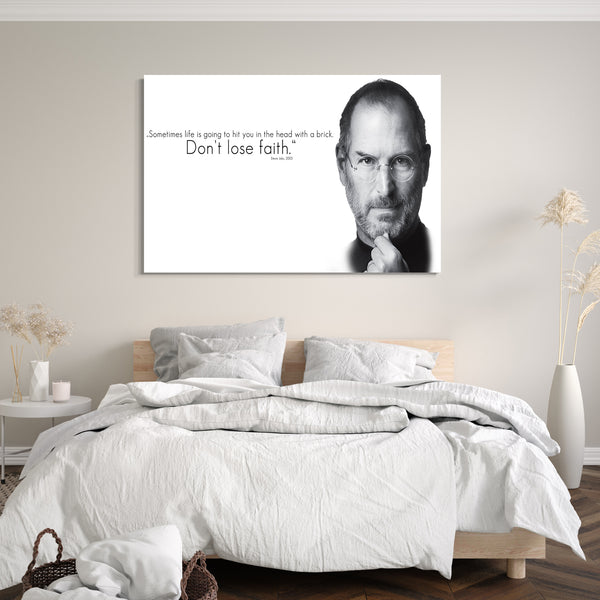 Leinwandbild Steve Jobs