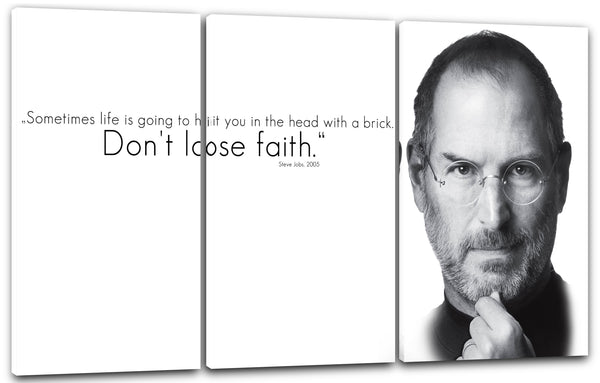 Leinwandbild Steve Jobs