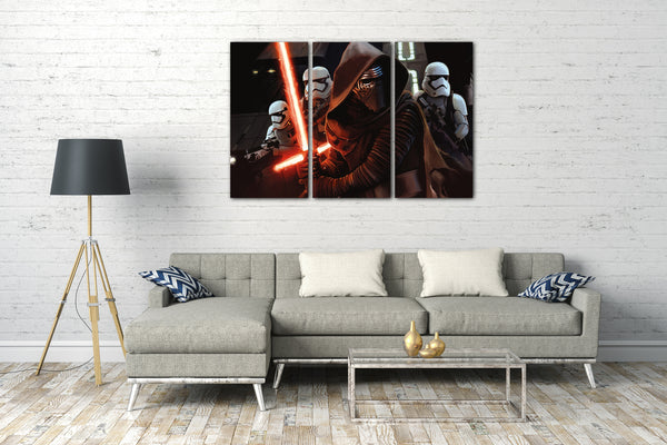 Leinwandbild Star Wars Star Wars Kylo Ren Stormtrooper