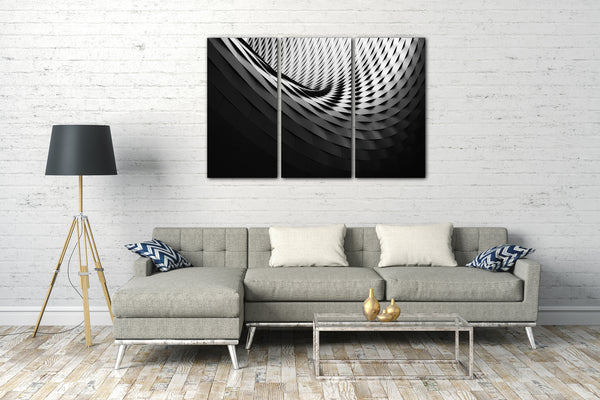 Leinwandbild Abstrakt Architektur mit Struktur