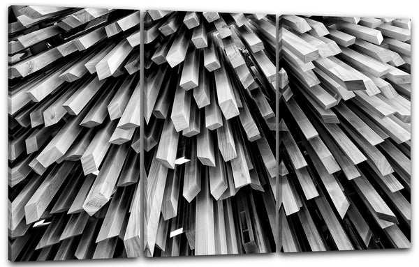Leinwandbild Abstrakte Architektur Kegelformation