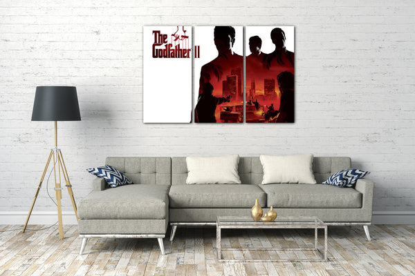 Leinwandbild Filmplakat Filmmotiv Der Pate zweiter Teil