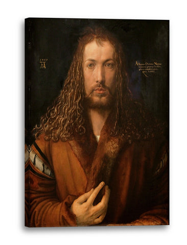 Leinwandbild Albrecht Dürer - Selbstbildnis