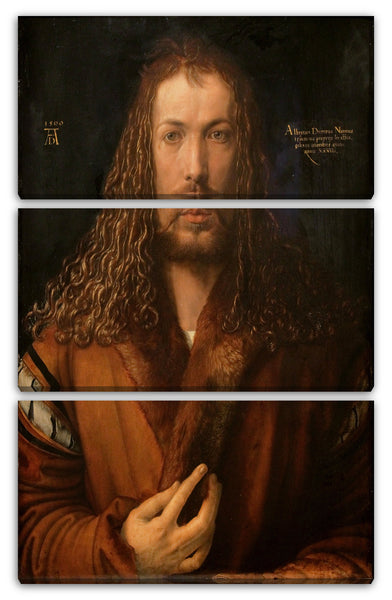 Leinwandbild Albrecht Dürer - Selbstbildnis