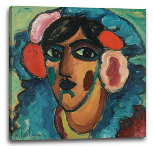 Leinwandbild Alexej von Jawlensky - Infantin, Spanierin