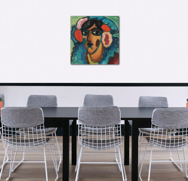 Leinwandbild Alexej von Jawlensky - Infantin, Spanierin