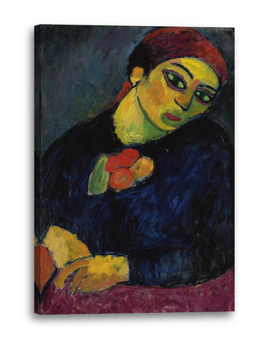 Leinwandbild Alexej von Jawlensky - Hélene