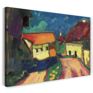 Leinwandbild Alexej von Jawlensky - Dorfstraße