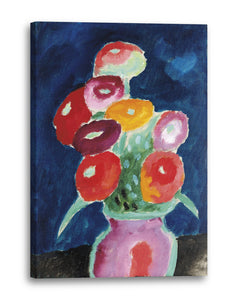Leinwandbild Alexej von Jawlensky - Blumen in einer Vase