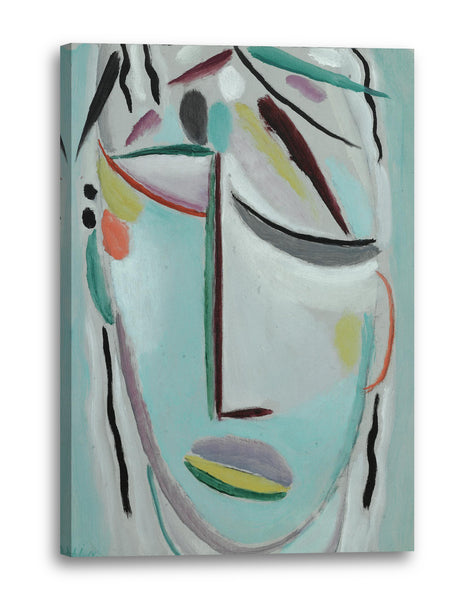 Leinwandbild Alexej von Jawlensky - Heilandsgesicht: Märtyrer