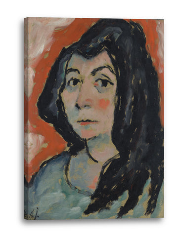 Leinwandbild Alexej von Jawlensky - Helene mit offenem Haar