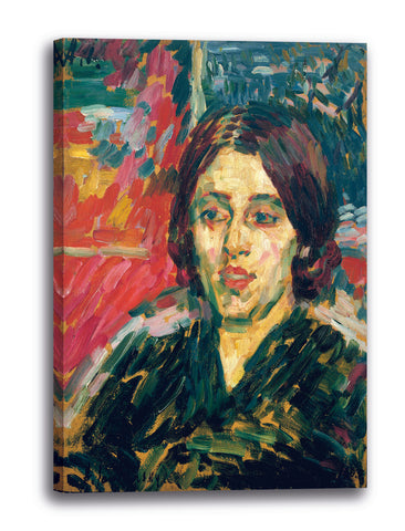 Leinwandbild Alexej von Jawlensky - Madame Curie I